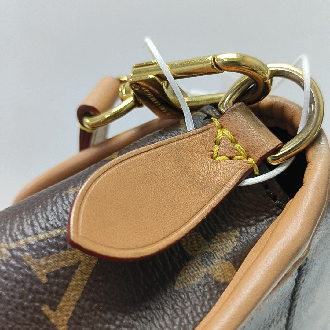 DIANE Monogram Coated Canvas Brown