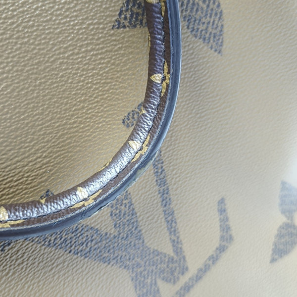 ONTHEGO GM Monogram Coated Canvas Brown