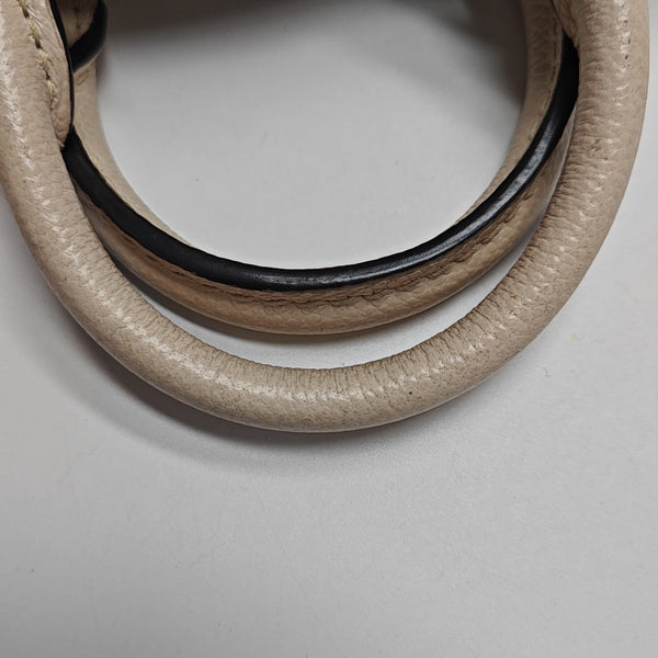 PAPILLON BB Monogram Calfskin Beige