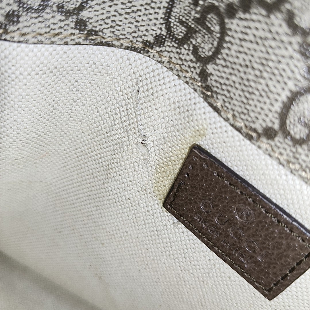 Neo Vintage Monogram Coated Canvas Beige