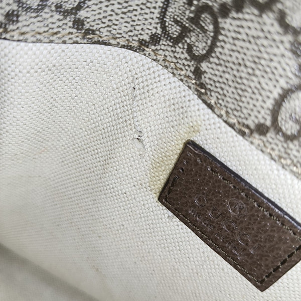 Neo Vintage Monogram Coated Canvas Beige