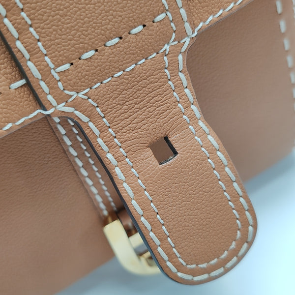 Brillant Mini Calfskin Brown