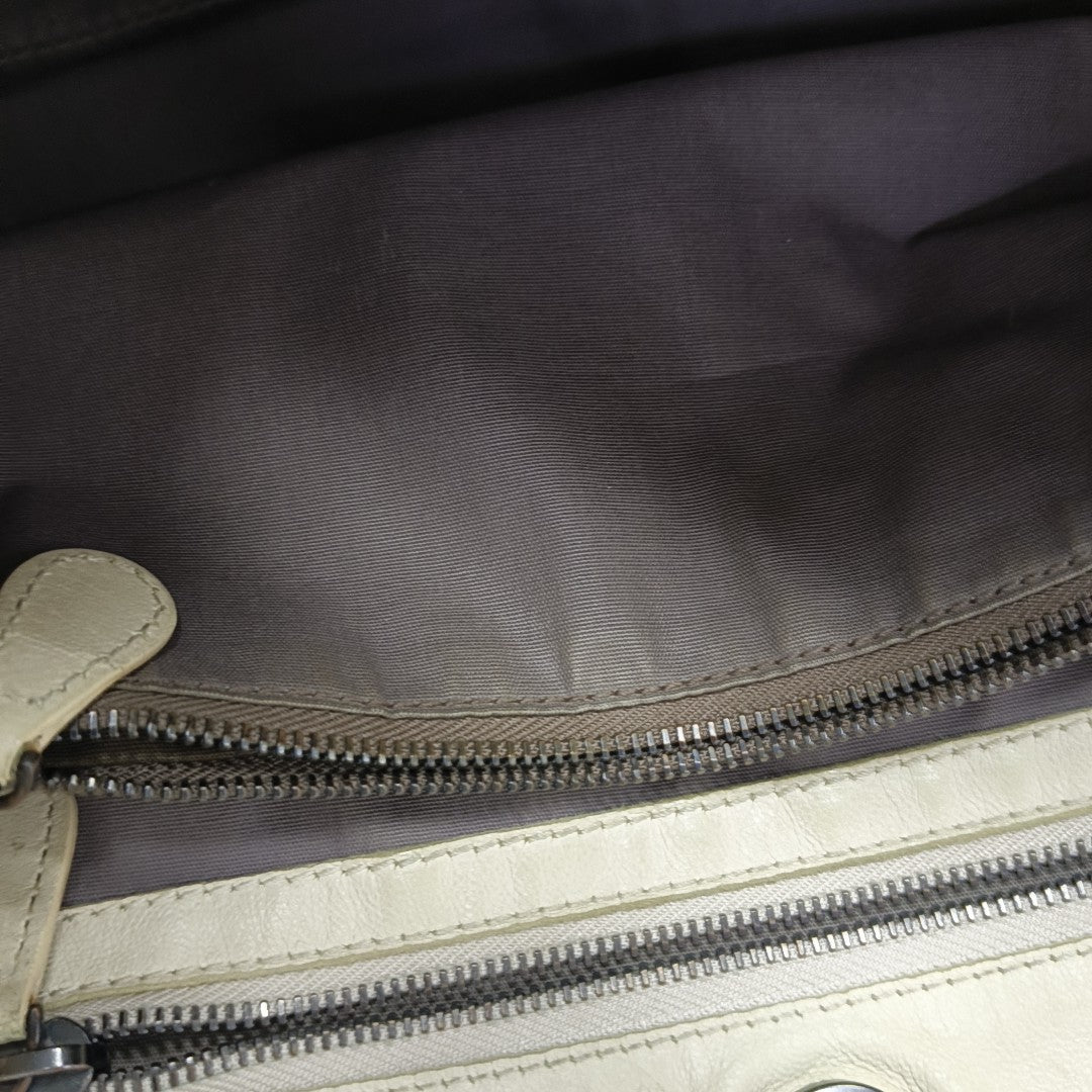 Lambskin Tote Bag Beige