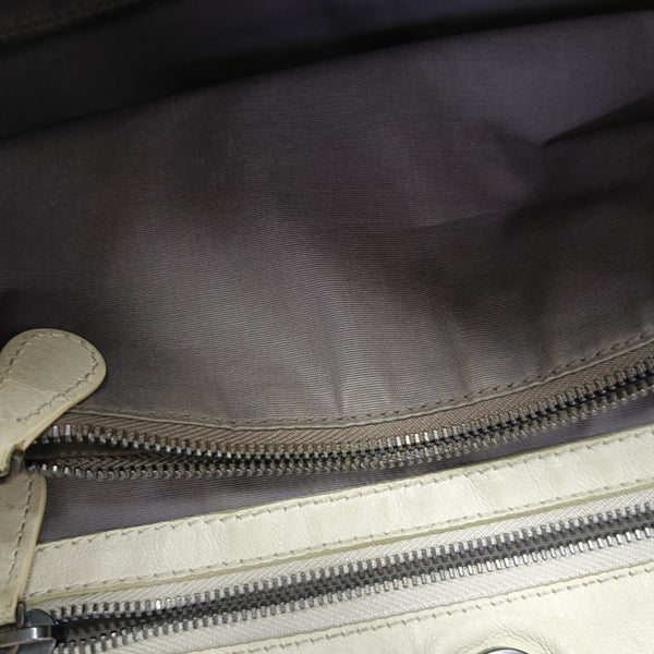 Lambskin Tote Bag Beige