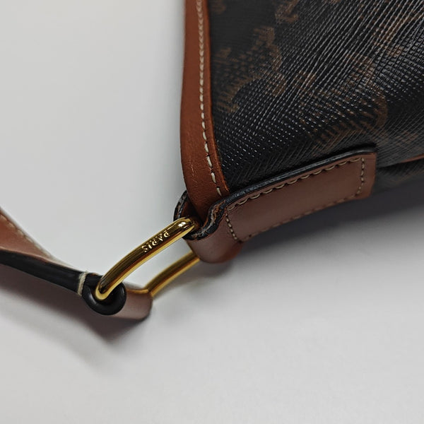 TRIOMPHE CANVAS Medium Coated Canvas Brown