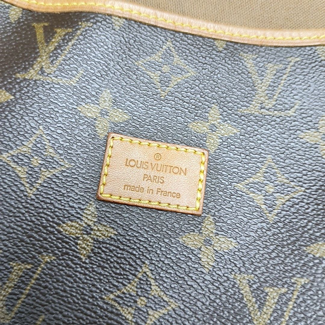 SAUMUR 30 Monogram Coated Canvas Brown