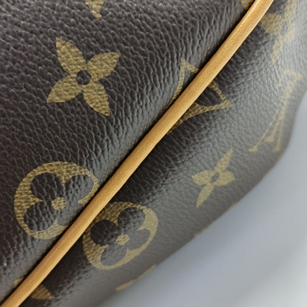 TURENNE PM Monogram Coated Canvas Brown