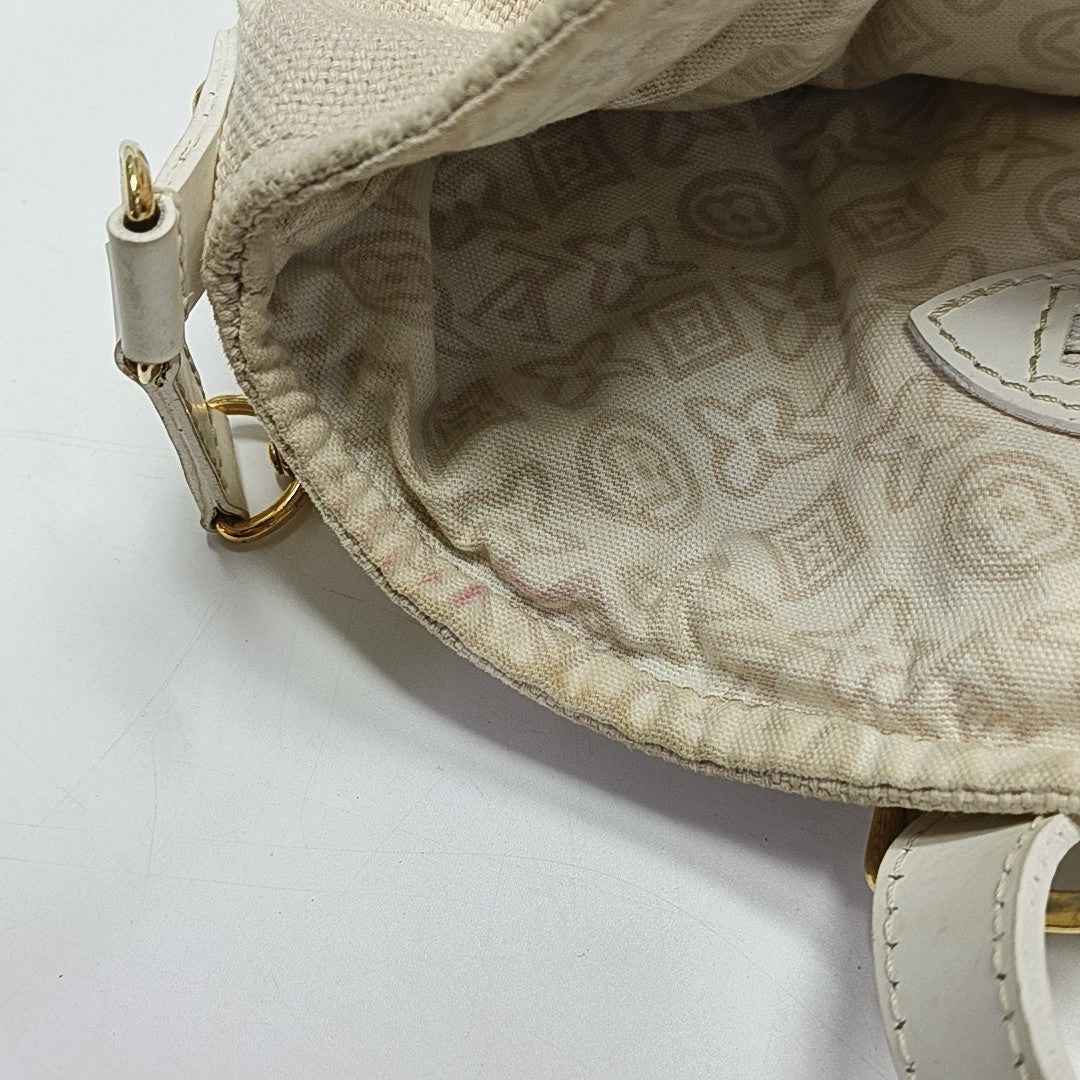TAHITIENNE CABAS MM Monogram Canvas Beige
