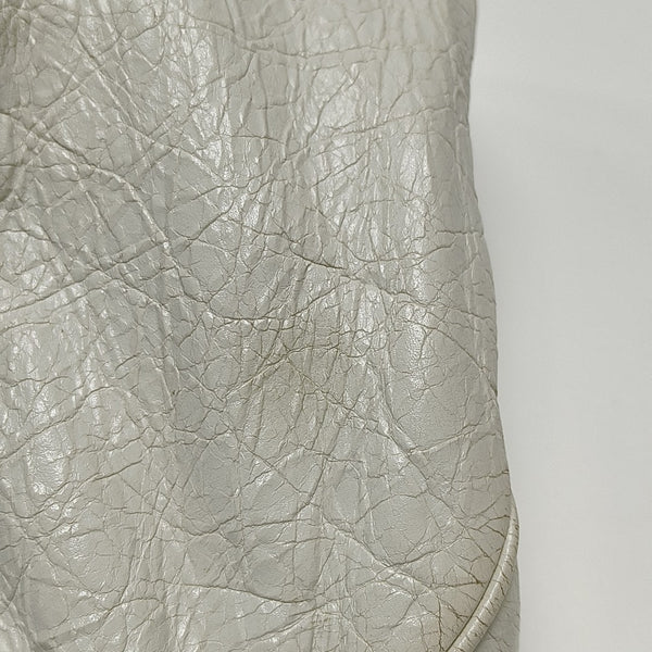 Le Cagole Mini Lambskin White