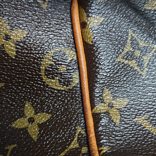 TOTALLY MM Monogram Coated Canvas Brown