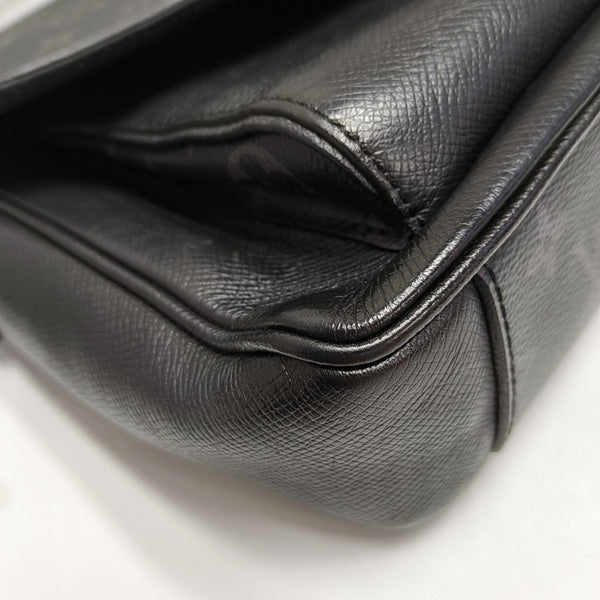 TAIGARAMA Monogram Coated Canvas Black