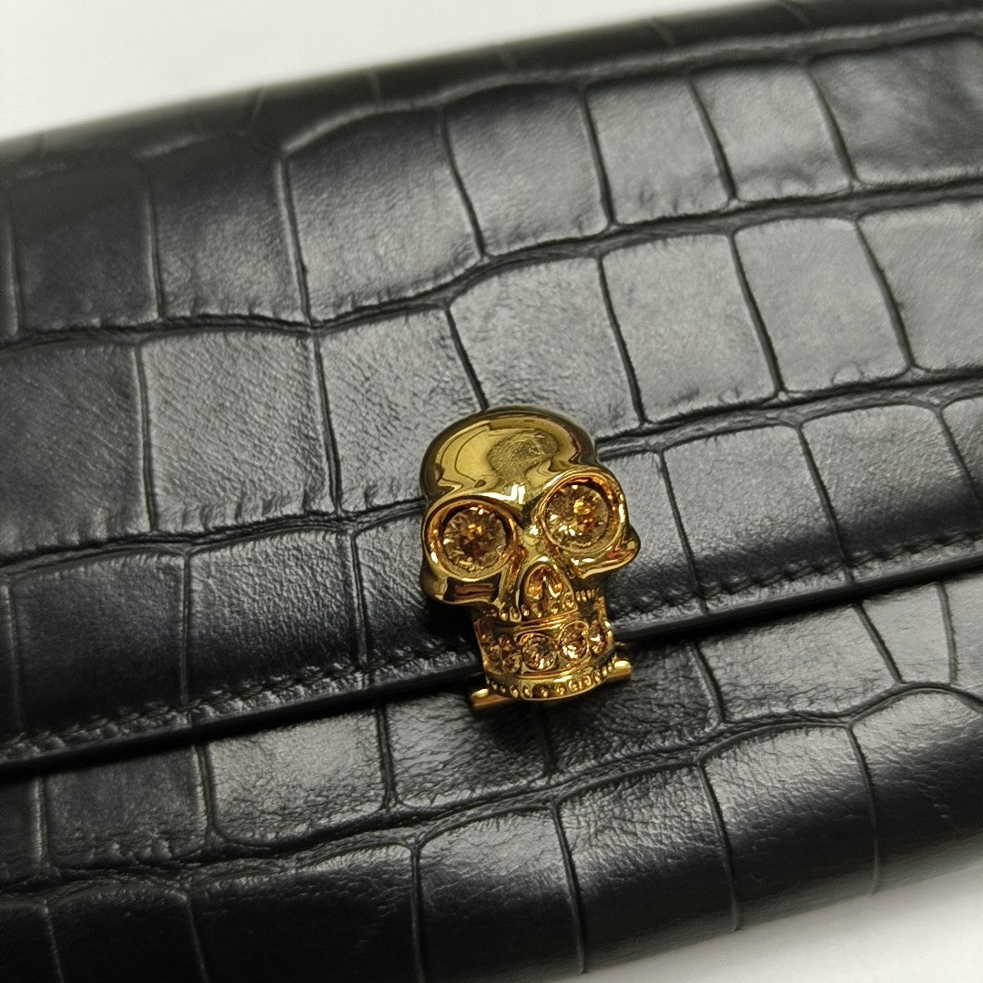 Calfskin Wallet Black