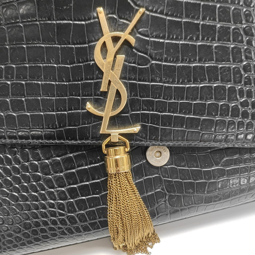 KATE Medium Calfskin Black