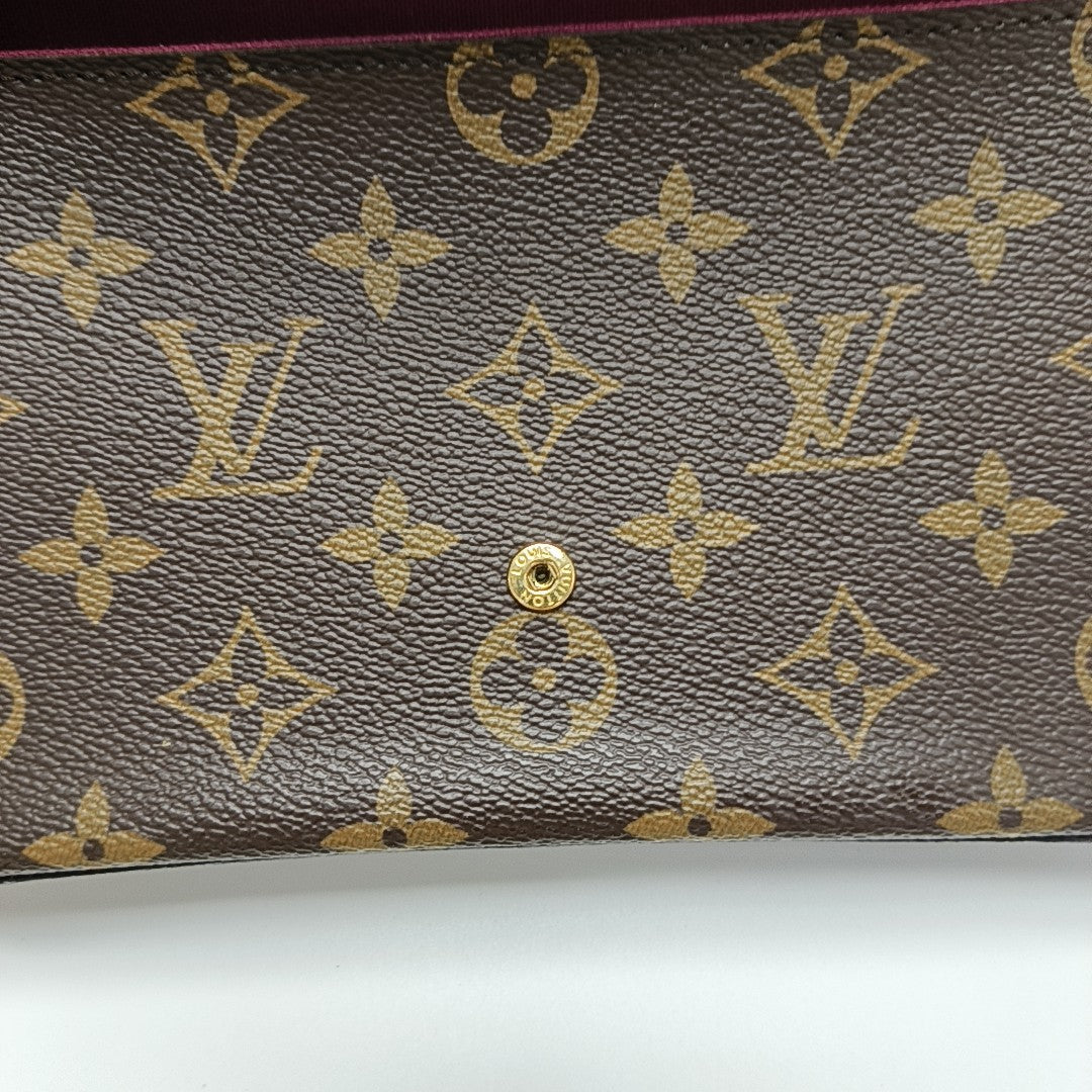 FÉLICIE Monogram Coated Canvas Brown