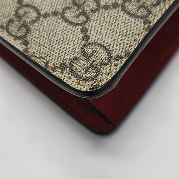 Dionysus Mini Monogram Coated Canvas Beige