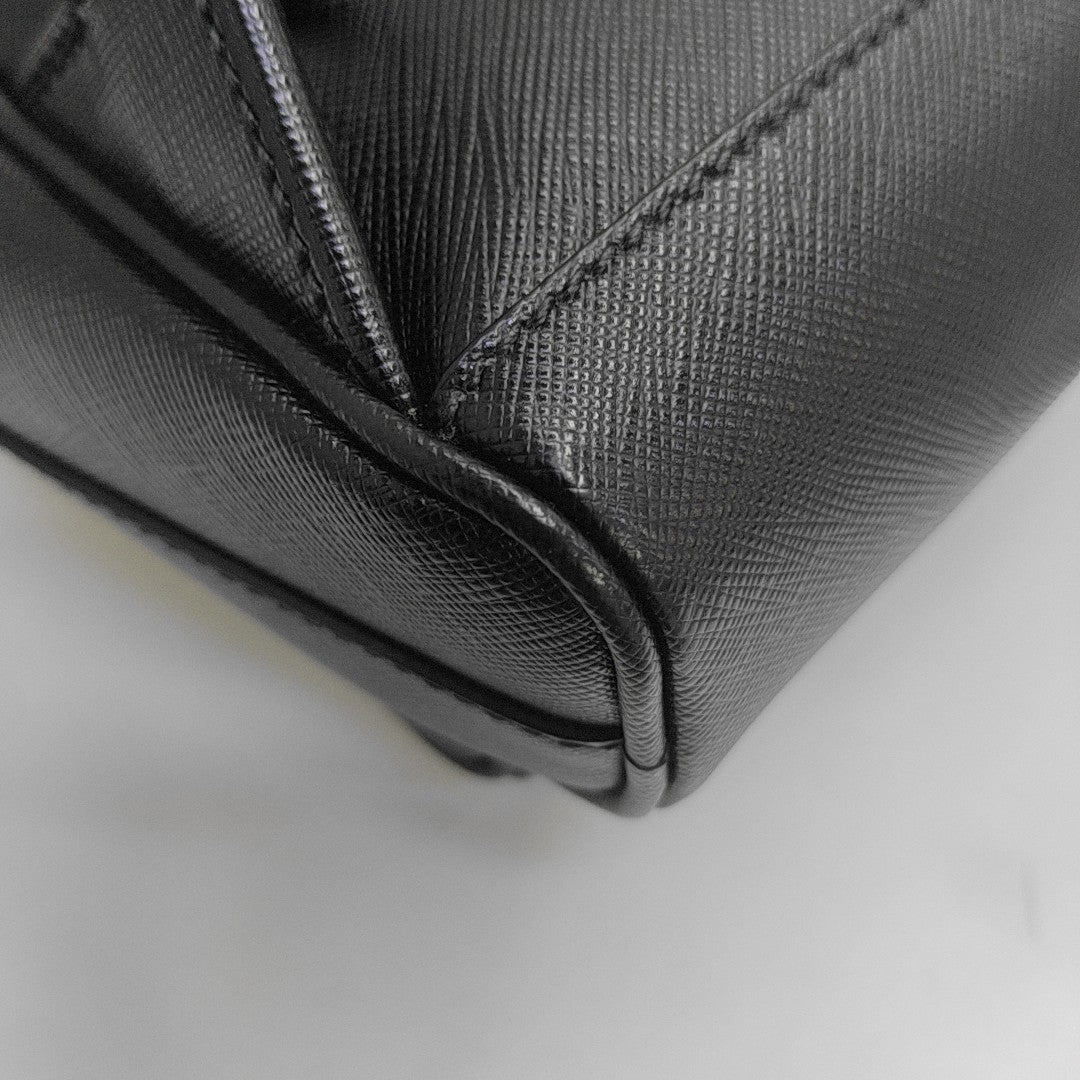 Calfskin Shoulder Bag Black