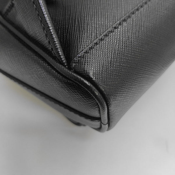 Calfskin Shoulder Bag Black