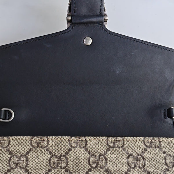 Dionysus Mini Monogram Coated Canvas Black