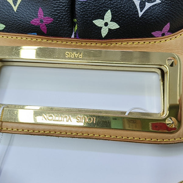 LV × TM JUDY Monogram Coated Canvas Black