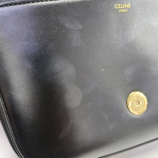 CRÉCY Medium Calfskin Black