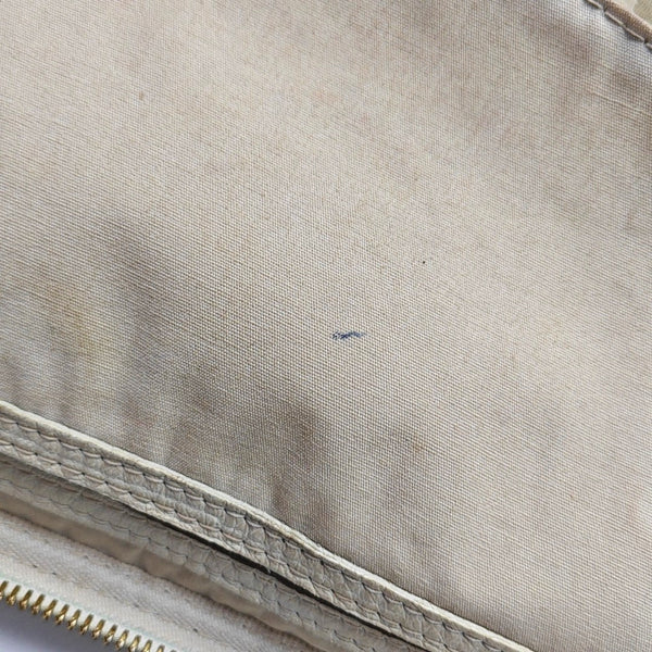 Authenticated pre-owned  SPEEDY 30 Monogram Canvas White - Top Handle Bag at Looply