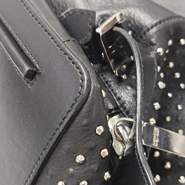 Calfskin Backpack Black