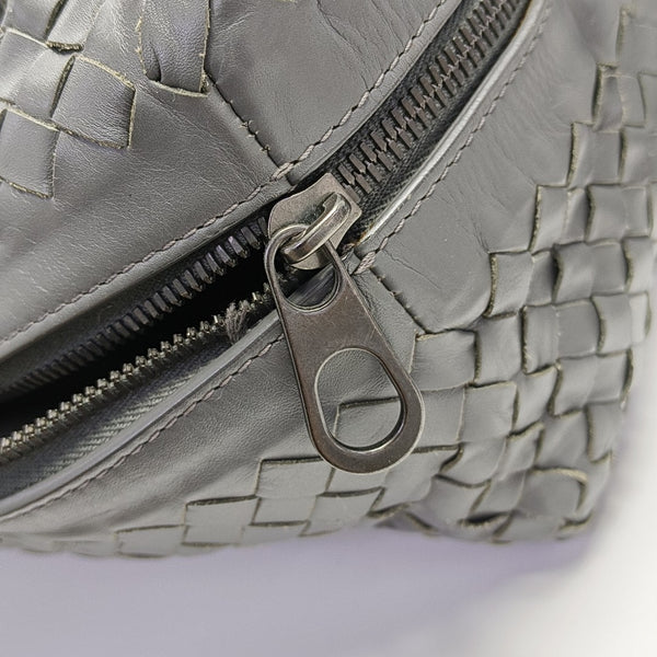 Calfskin Shoulder Bag Gray