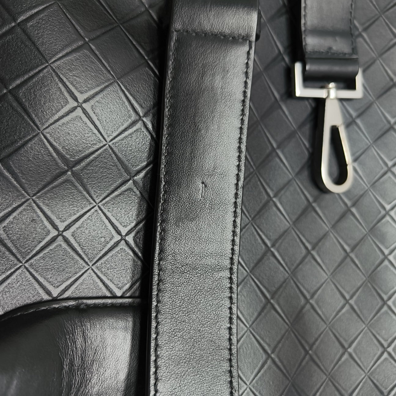 Calfskin Shoulder Bag Black