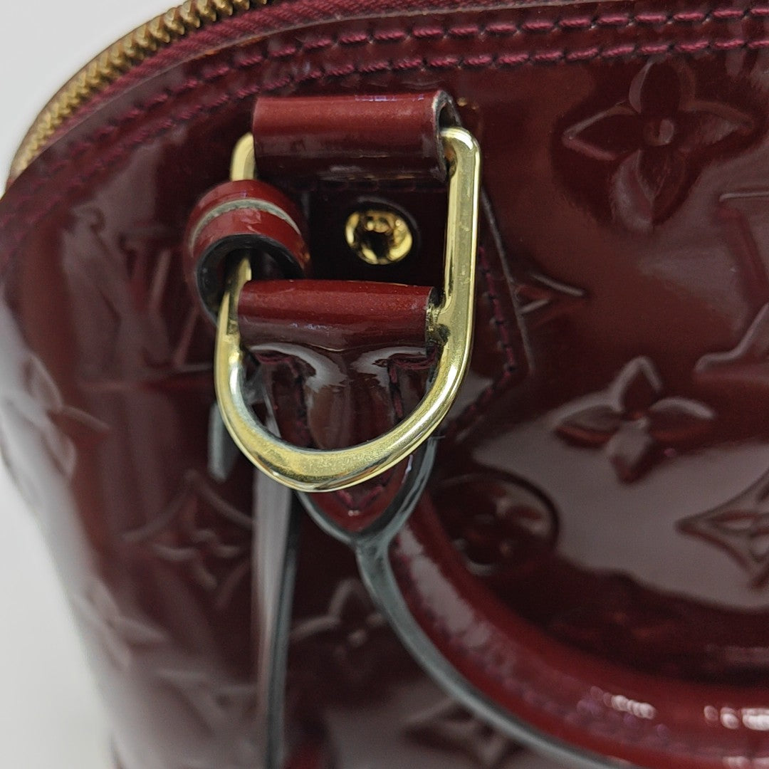 ALMA BB Monogram Calfskin Red