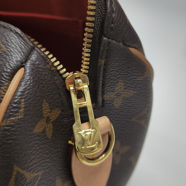 SPEEDY 20 Monogram Coated Canvas Brown