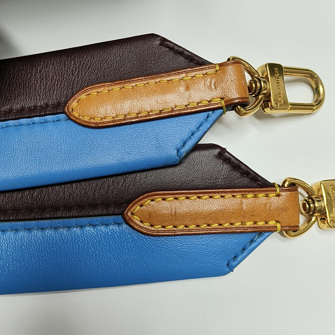 CLUNY MM Monogram Coated Canvas Brown