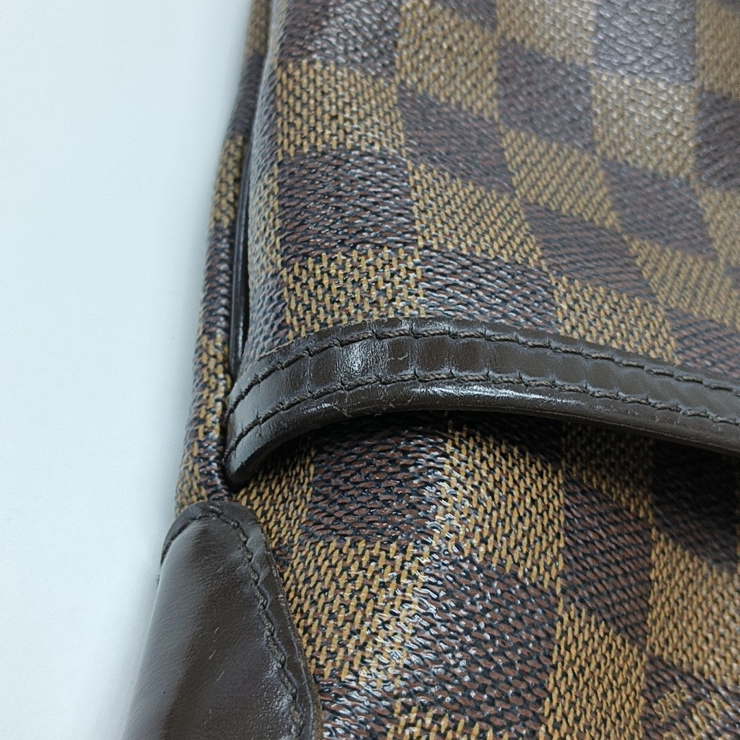 BLOOMSBURY PM Damier Ebene Coated Canvas Brown