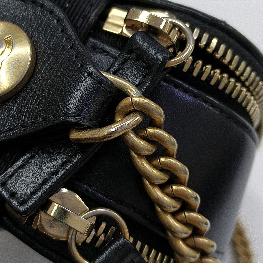 Quilted Calfskin Black
