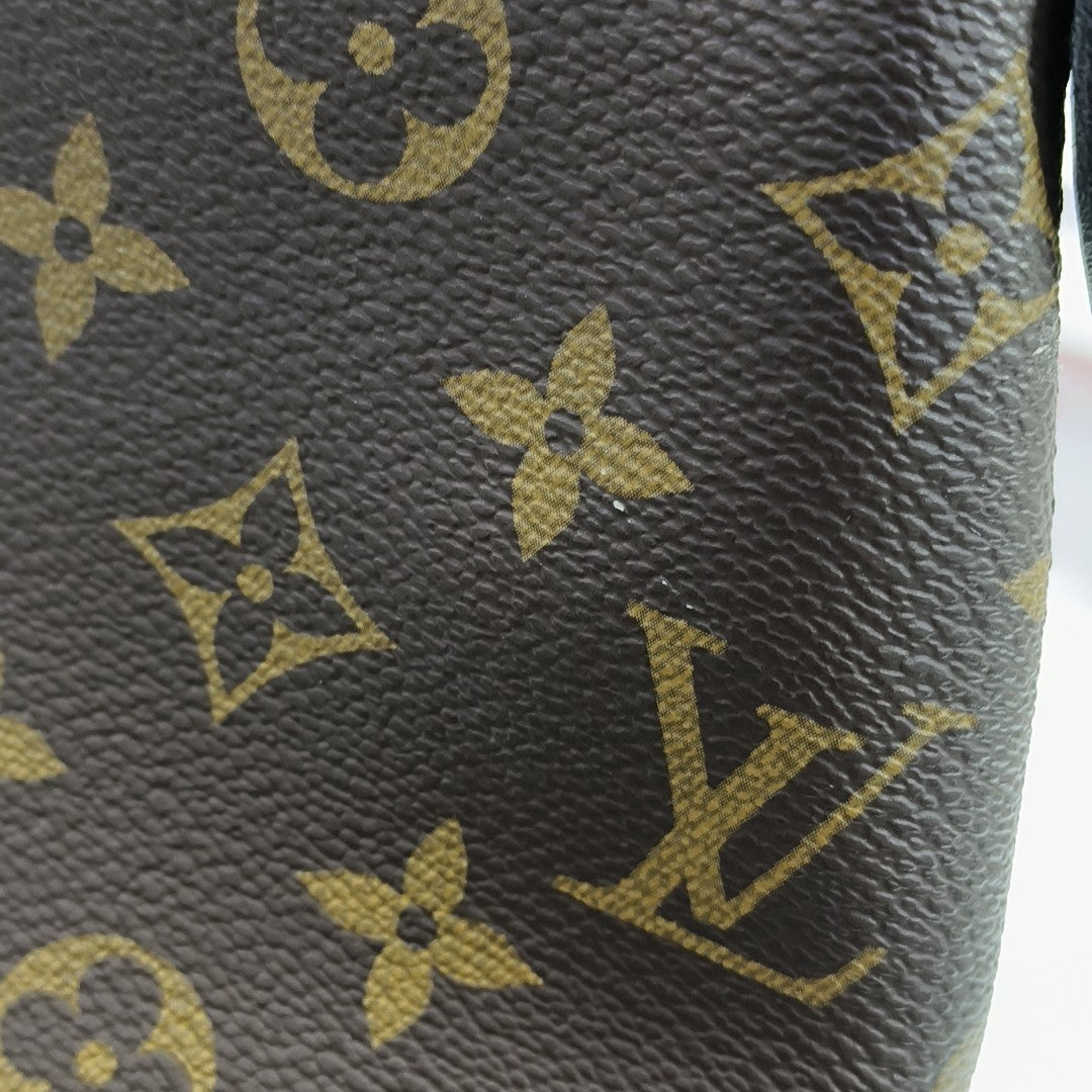 BOULOGNE Monogram Coated Canvas Brown