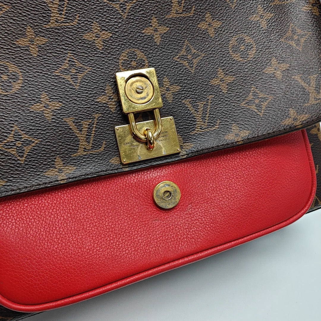 MARIGNAN Monogram Coated Canvas Brown