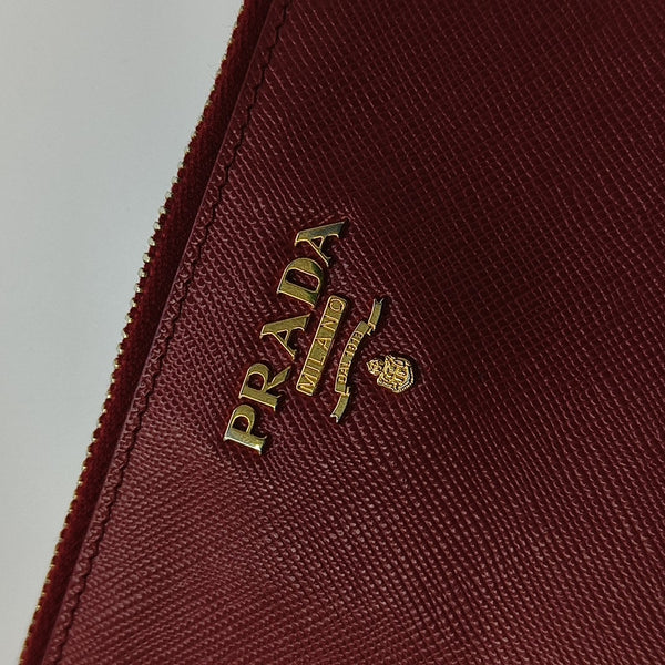Calfskin Wallet Red