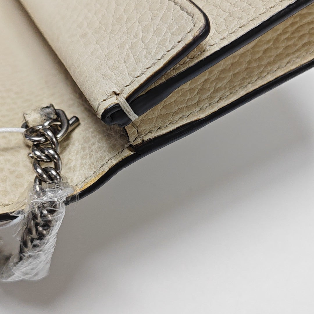 Dionysus Super Mini Calfskin White