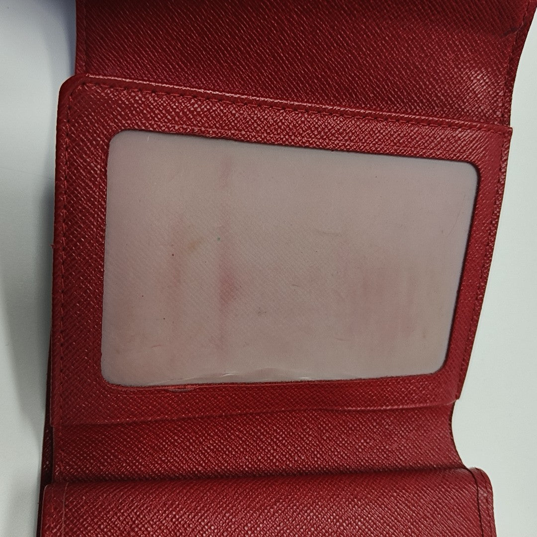 KOALA Damier Ebene Coated Canvas Brown Wallet