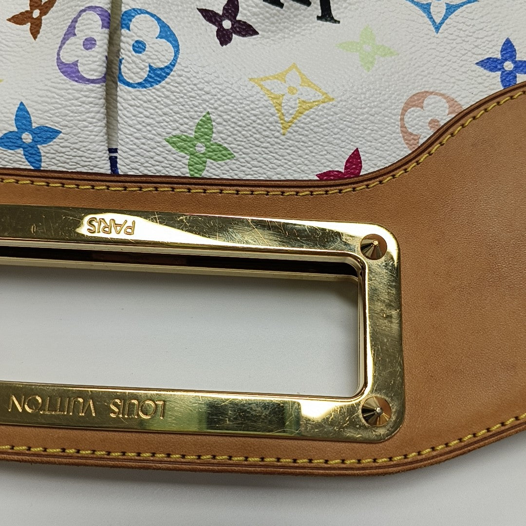 LV × TM JUDY MM Monogram Coated Canvas White