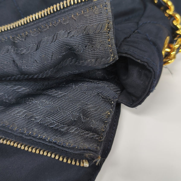 Vintage Quilted Nylon Black