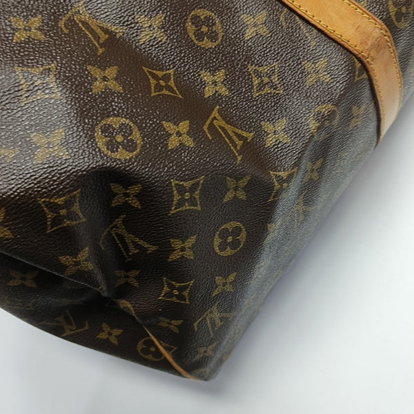 SAC SOUPLE 55 Monogram Coated Canvas Brown