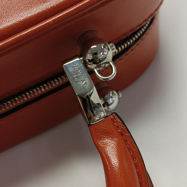Calfskin Shoulder Bag Orange