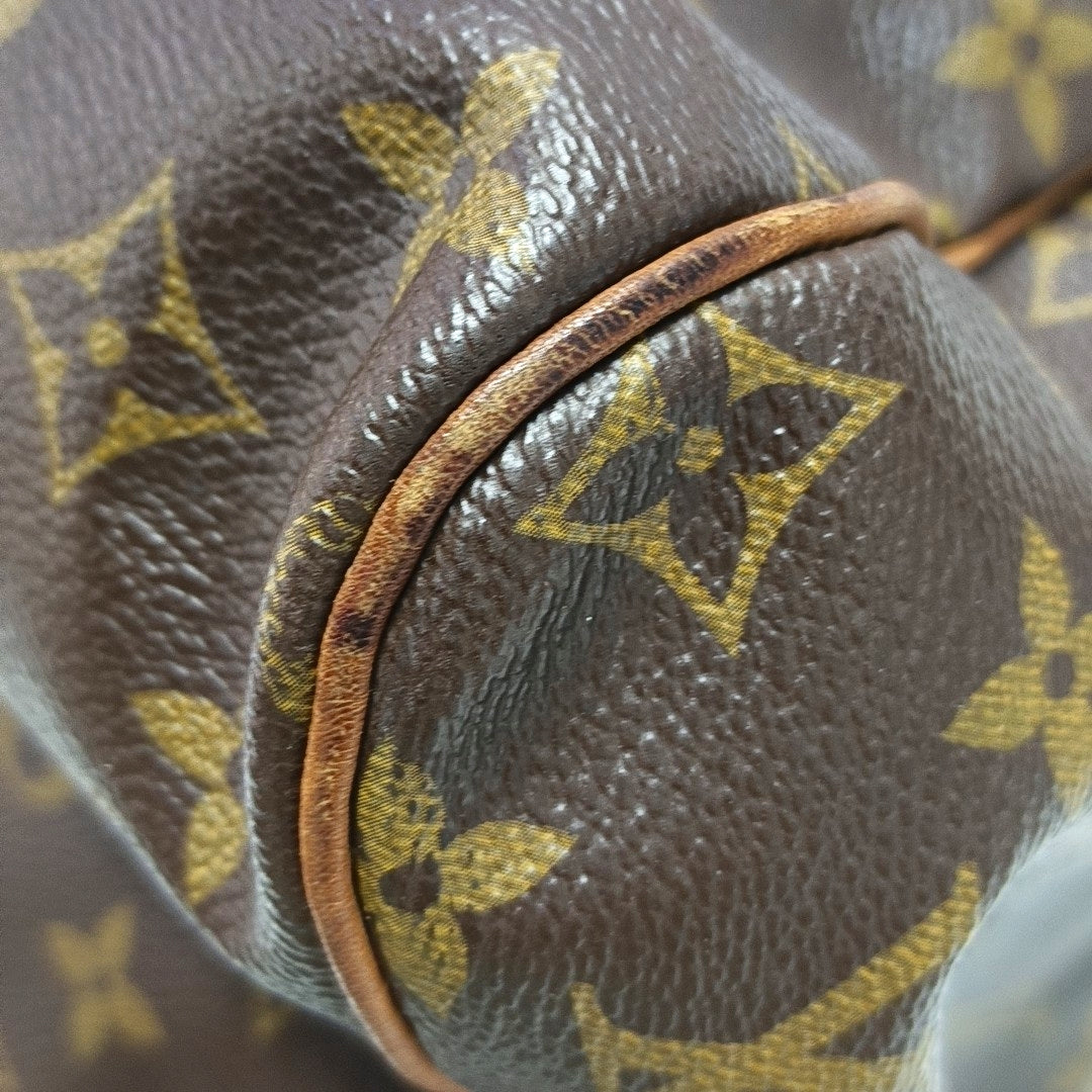 SPEEDY 30 Monogram Coated Canvas Brown