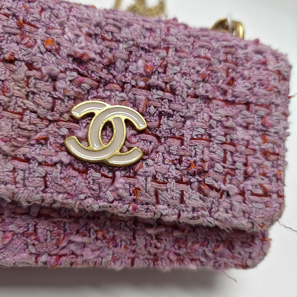 Felt Shoulder Bag Pink