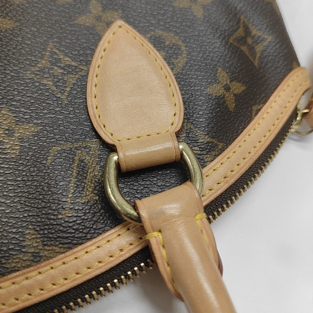 LOCKIT PM Monogram Coated Canvas Brown