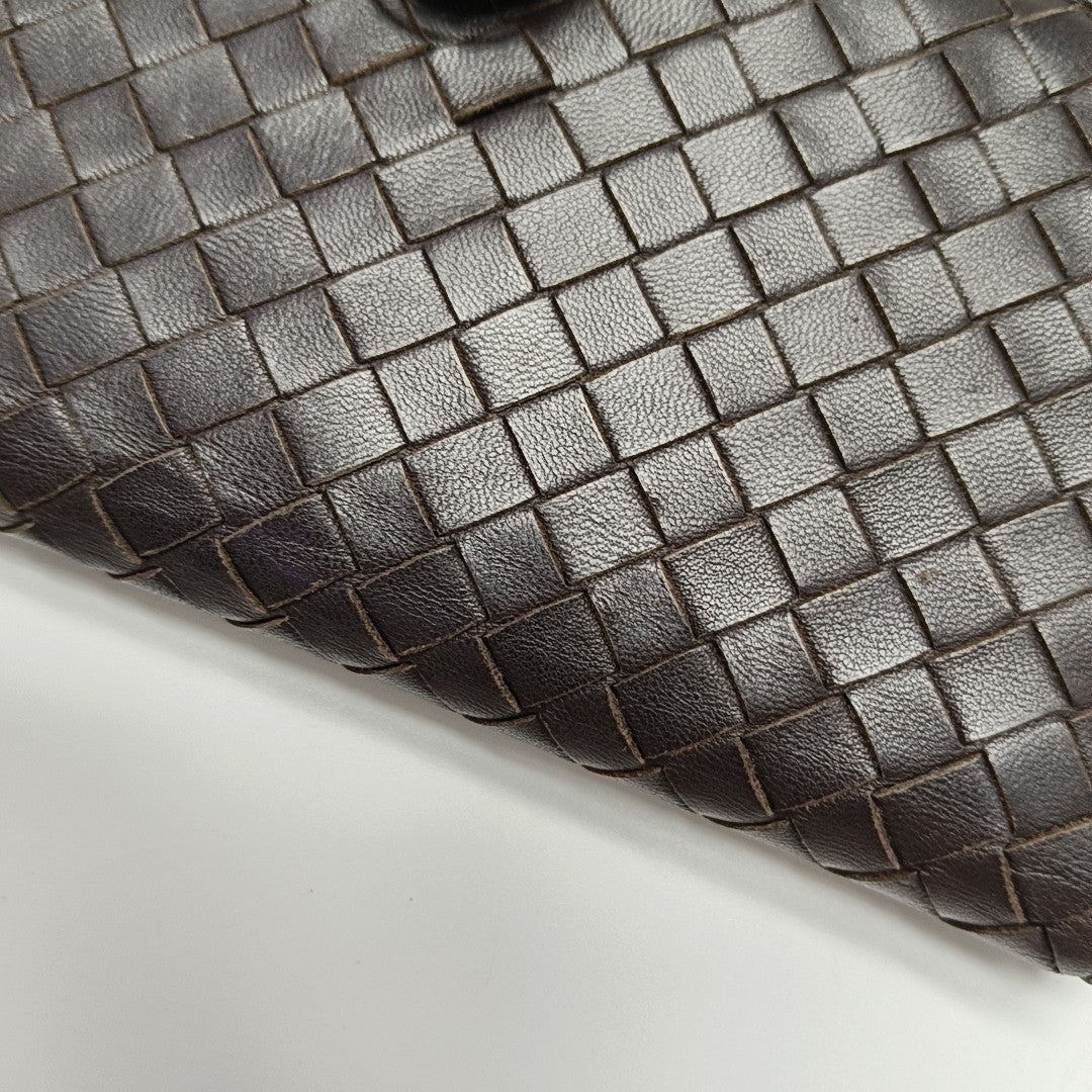 Lambskin Wallet Brown