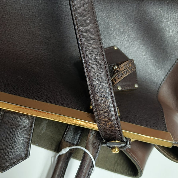 2 Jours Medium Calfskin Brown