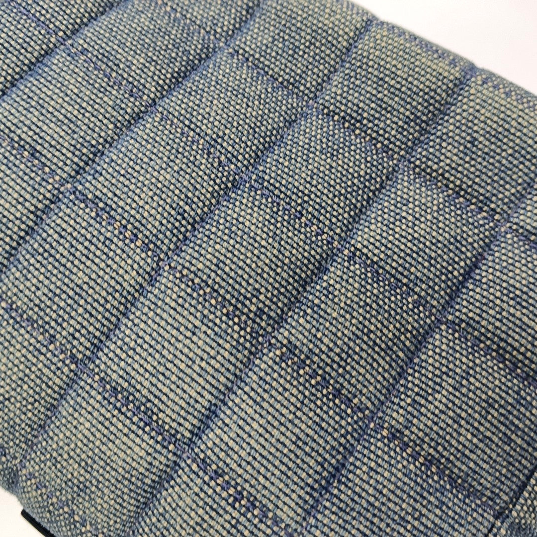 2.55 Quilted Canvas Blue