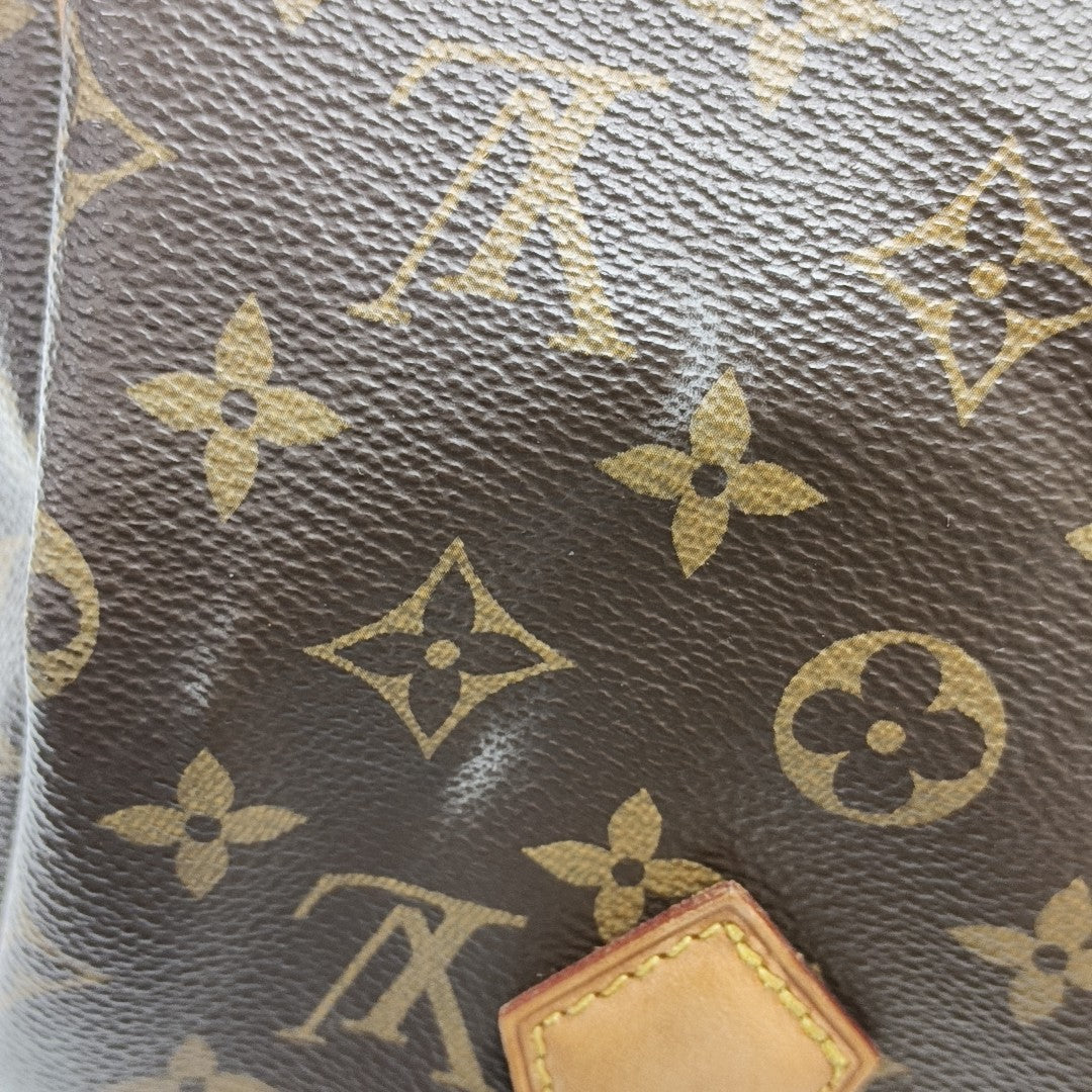 SPEEDY 25 Monogram Coated Canvas Brown
