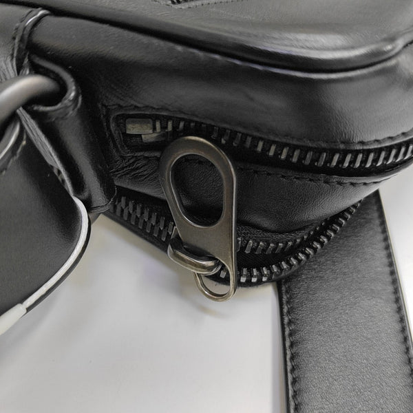 Calfskin Shoulder Bag Black